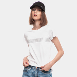 Calvin Klein dámské bílé triko - M (YAF)